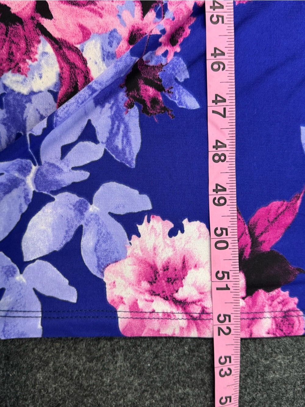 Vanilla Bay floral maxi dress short sleeve M - Picture 6 of 8